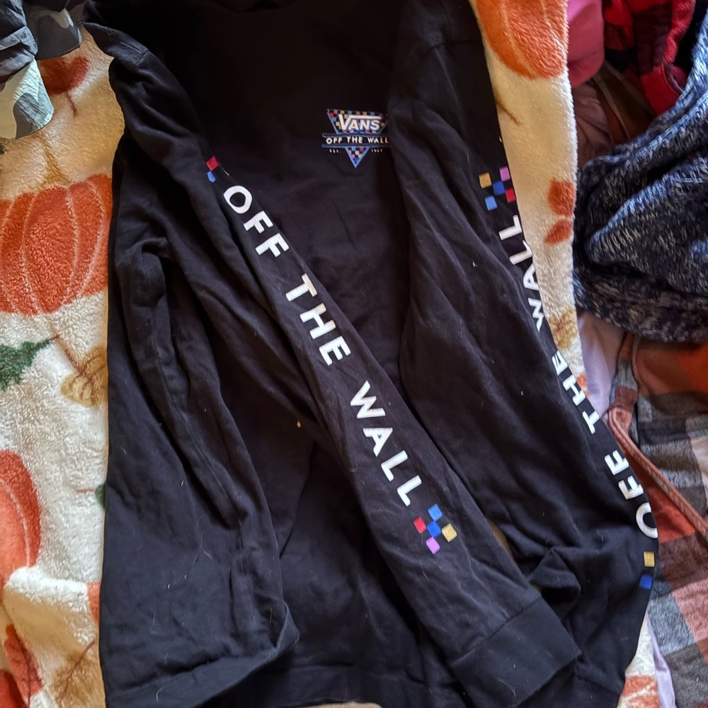 Vans Charcoal Long Sleeve Tee